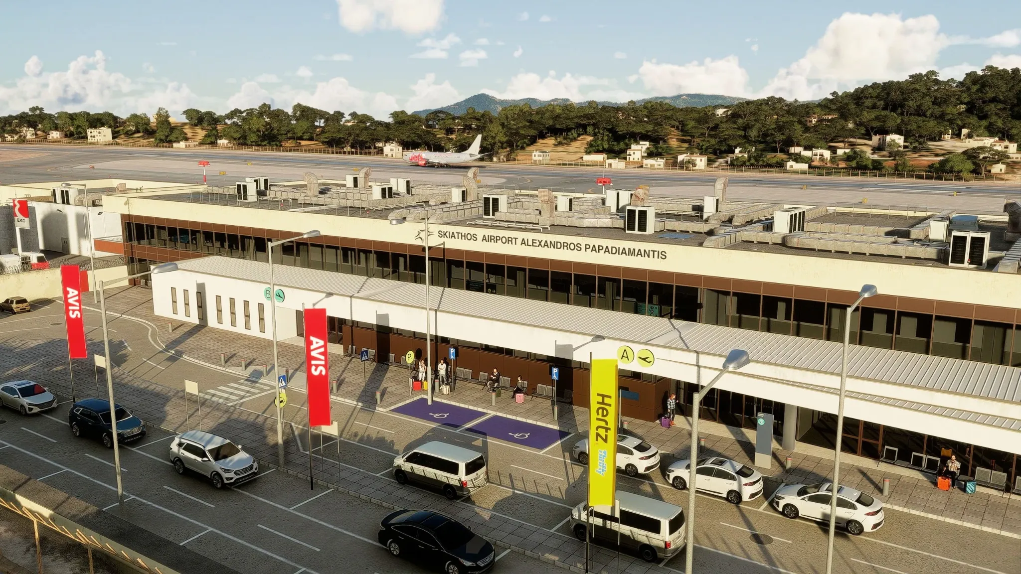 MM Simulations Skiathos Airport