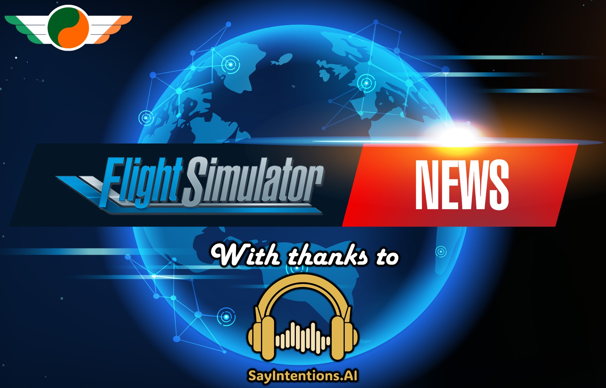 Flight Sim News with thanks to SayIntentions.AI